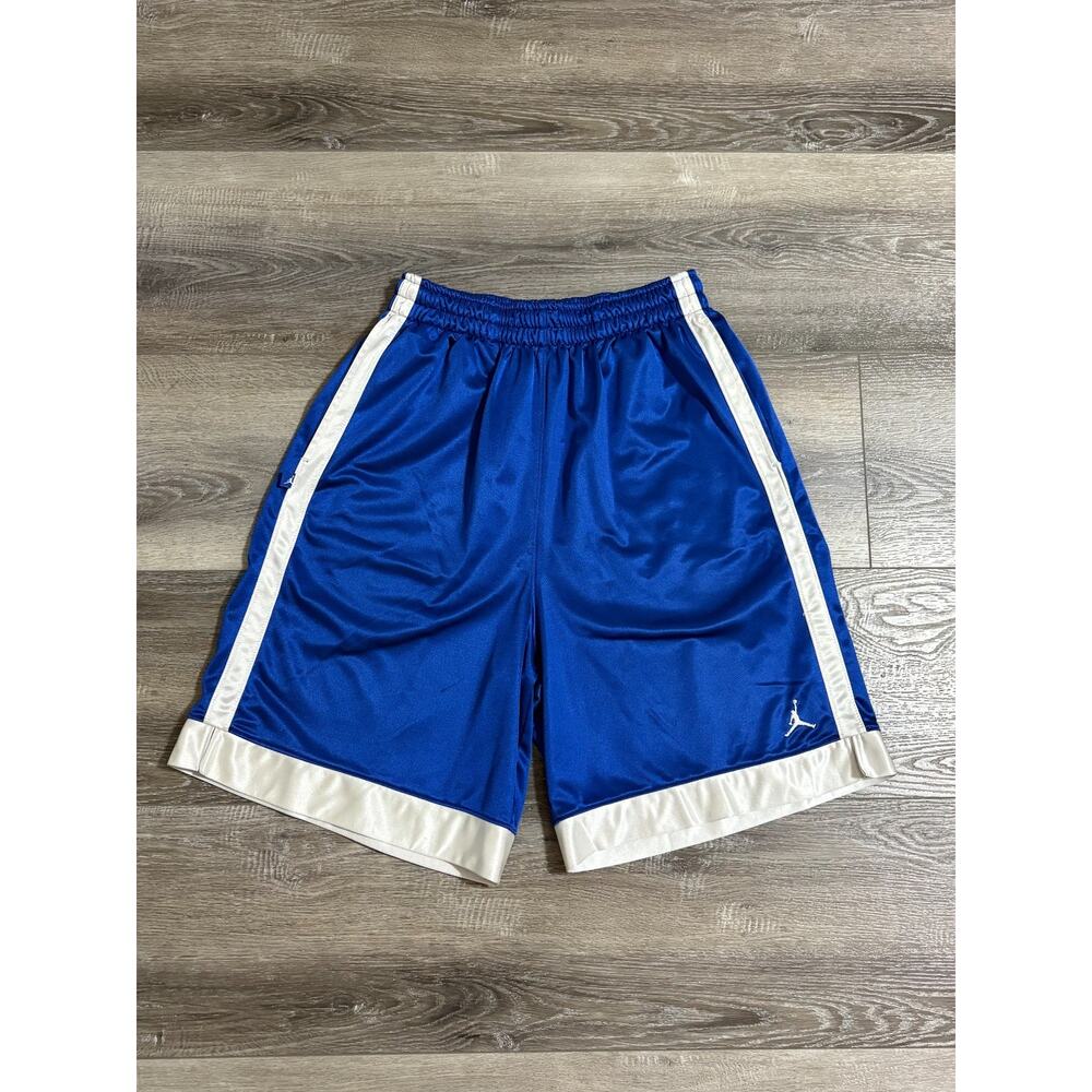 Vintage Jordan 20 Years Anniversary Blue Baggy Basketball Shorts - Men’s Medium